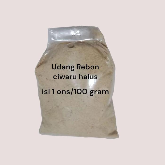 UMPAN IKAN NILA/IKAN MAS UDANG REBON CIWARU HALUS 100 GRAM/1ONS