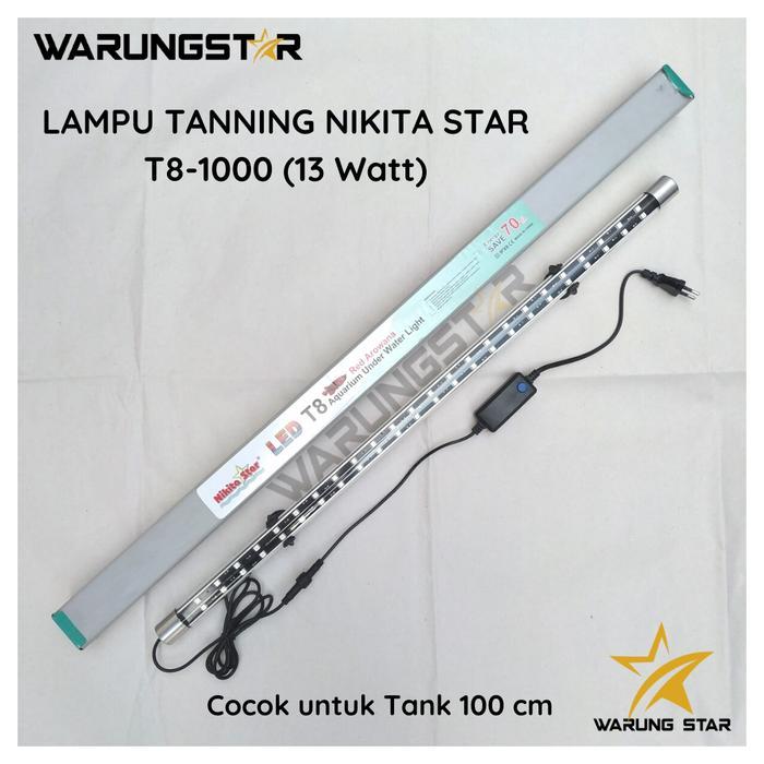 LAMPU TANNING 100 CM 13 WATT NIKITA STAR T8-1000 TANNING ARWANA LOUHAN
