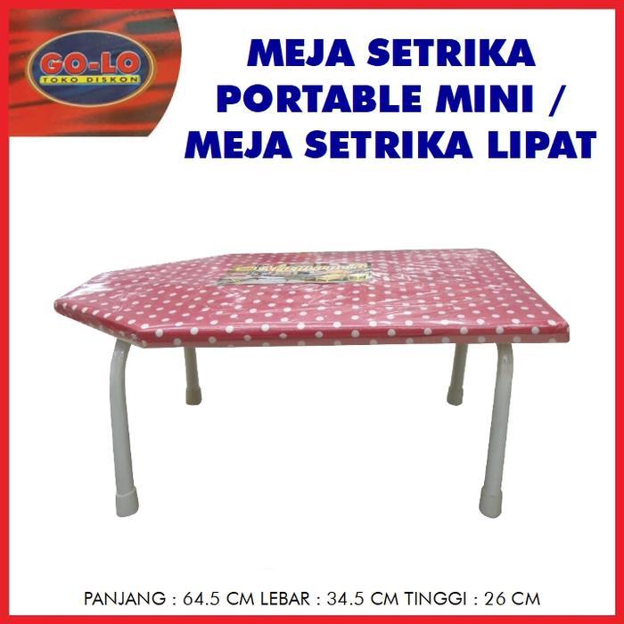 Meja Setrika Portable Mini/meja setrika lipat Gratis Ongkir