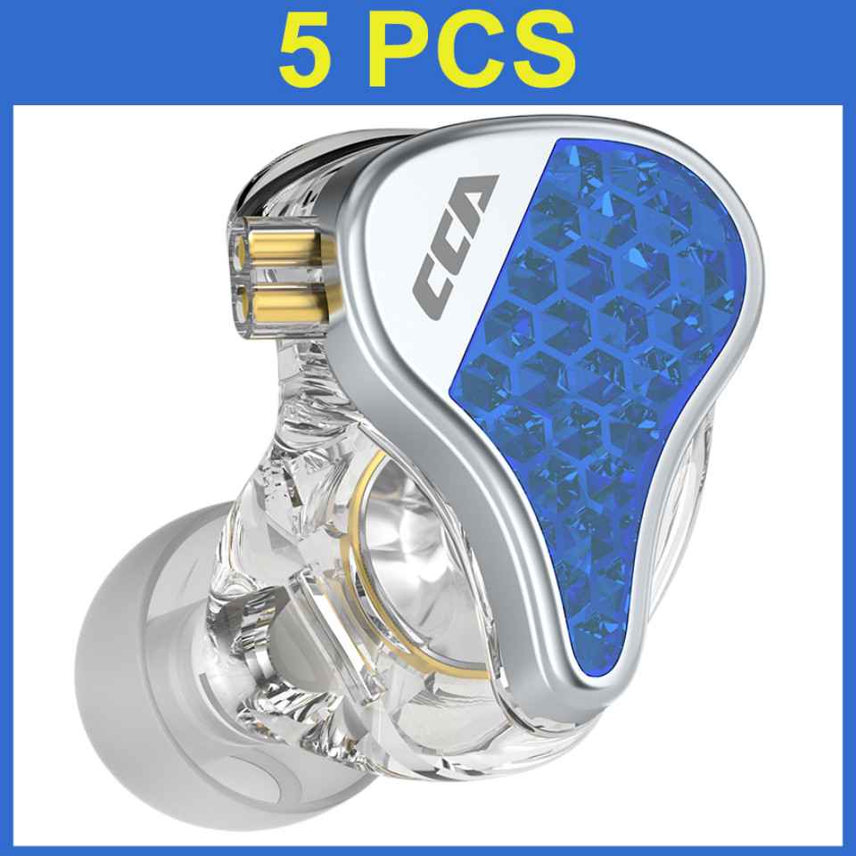 CCA LYRA Metal Wired Earphones HiFi In Ear Monitor Earbuds Headphones Game Sport Music DJ Detachable