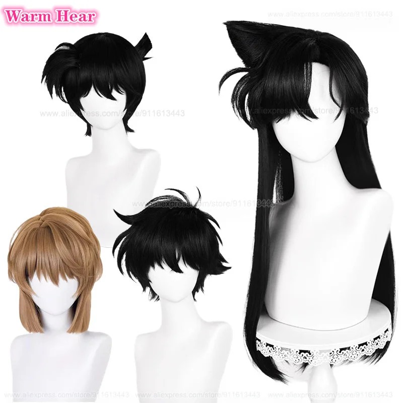 Anime Kudou Shinichi Kuroba Kaito Mouri Ran Haibara Ai Gin Cosplay Anime Wigs Jimmy Kudo Rachel
