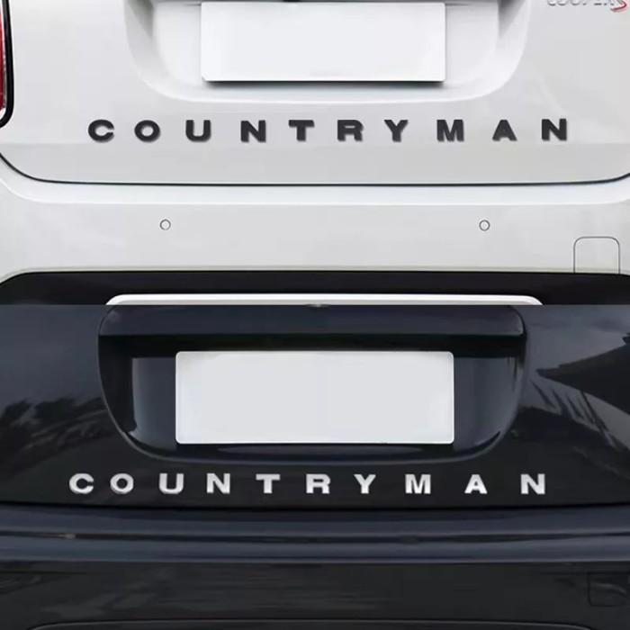 Promo Emblem Tulisan Mini Cooper Countryman Emblem Bagasi Mini Cooper F60