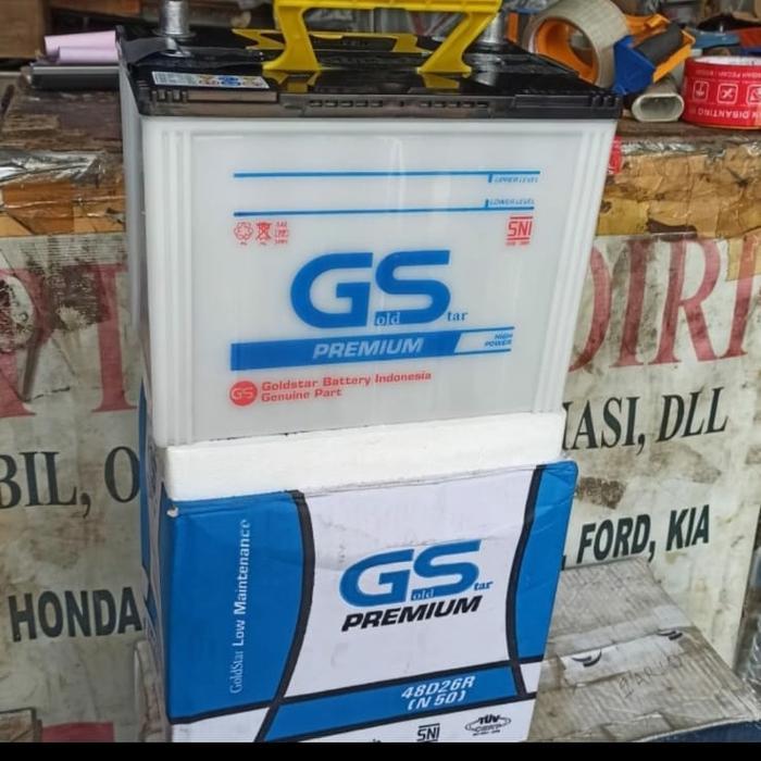 Aki Accu Basah N50 12V 50Ah 50-Amper 48D26R