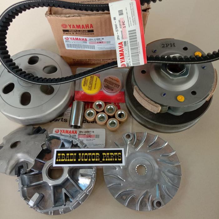 Full Set Paket Cvt Mio M3/Soul Gt Led/Mio Z/Fino 125/X Ride 125/Kode 2