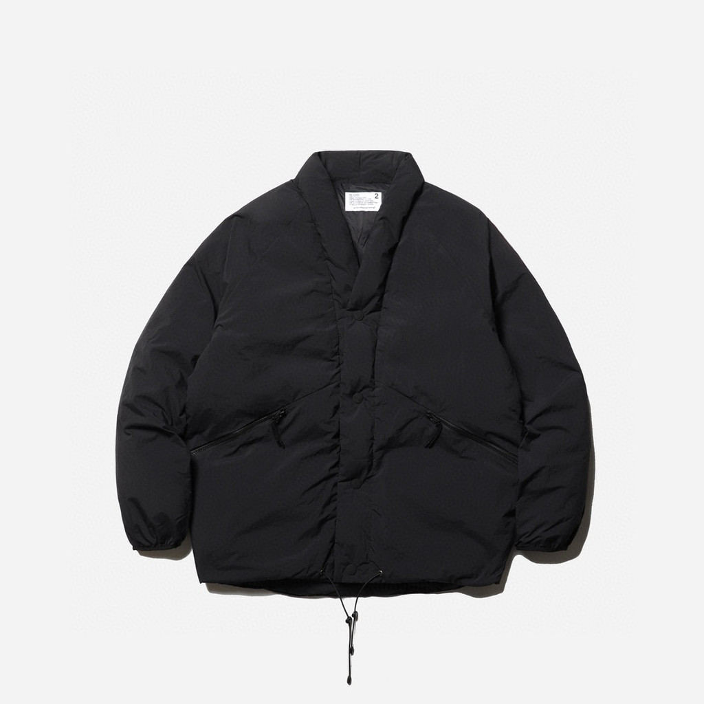 White Mountaineering TAION Madness three-party joint Taoist robe down jacket