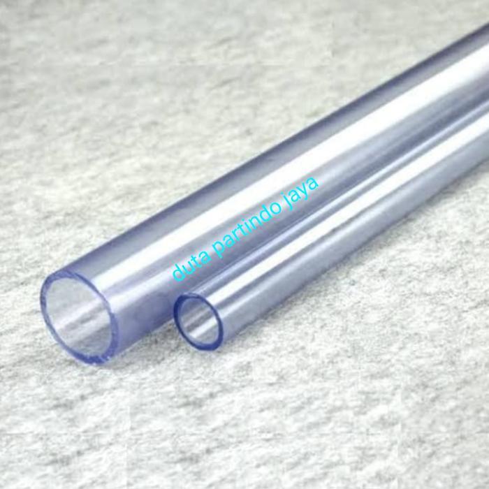 3 inch Pipa PVC Clear Transparan sch 40