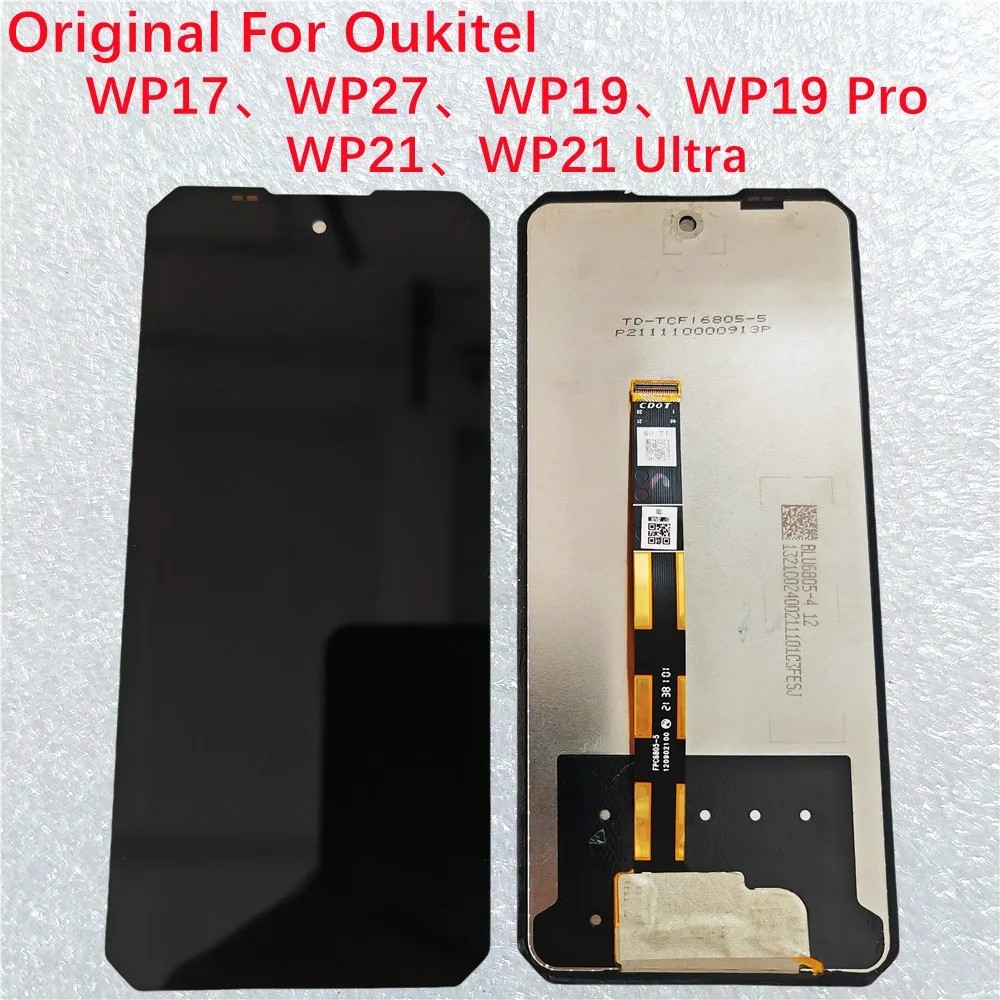 Original For Oukitel Wp19 Wp17 Wp21 Wp27 Lcd Display+Touch Screen Sensor Replacement For Oukitel Wp