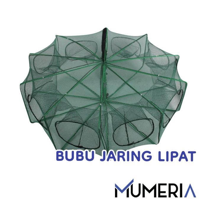 TERLARIS Bubu Perangkap Jebakan Jaring Jala Prangkap Lipat Ikan Udang Kepiting Sungai Danau Laut