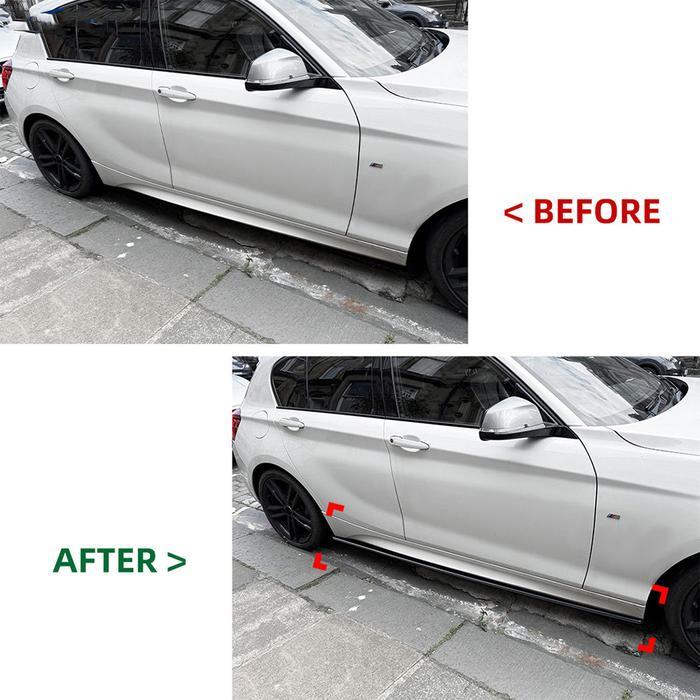CAR SIDE SKIRT SUITABLE FOR BMW 1 SERIES F20 F21 M SPORT 2011-2019 SIDE SKIRT EXTENSION SPLITTER