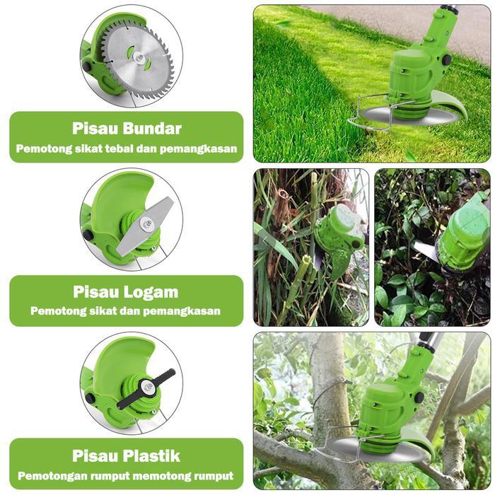 Mesin Potong Rumput 36V/48V Mesin Pemotong Rumput Mesin Rumput Baterai