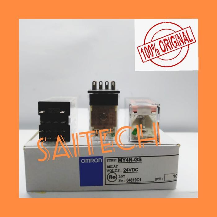 Relay Omron MY4N-GS-24VDC MY4NGS 24VDC