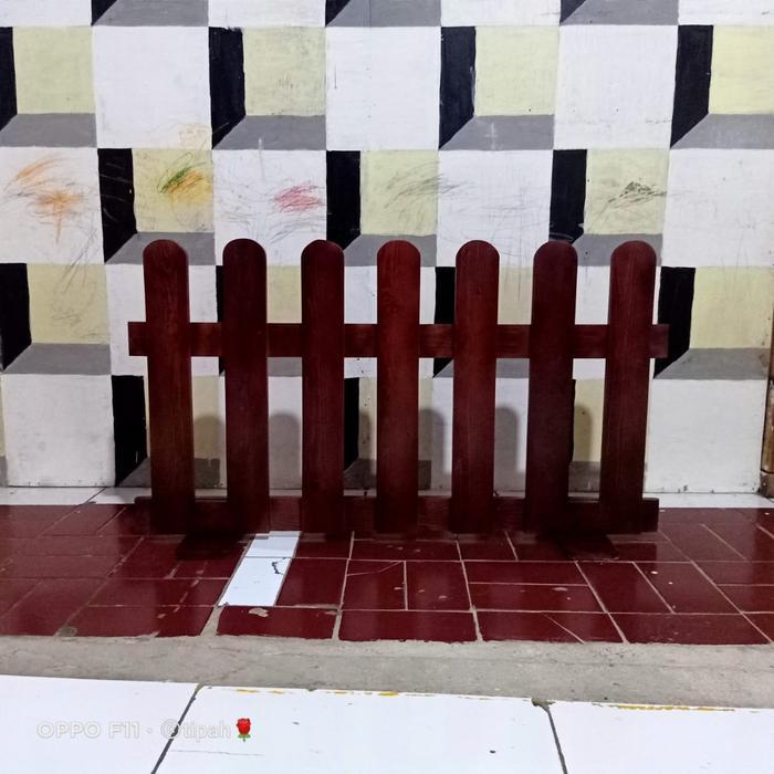 Pagar Kayu Minimalis