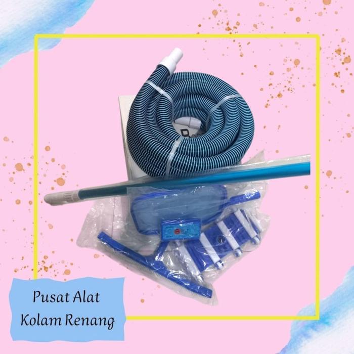 Paket Alat Vacuum Cleaner Set Kolam Renang