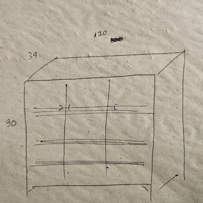 Rak Lemari Sepatu / Sandal Aluminium Kaca Custom