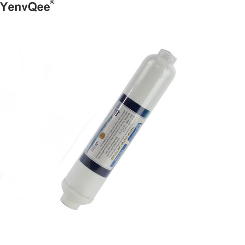 10 Inch T33 Water Purifier INLINE COCONUT GAC Carbon Post WATER FILTER 5 MICRON TASTE/ODOR CARBON