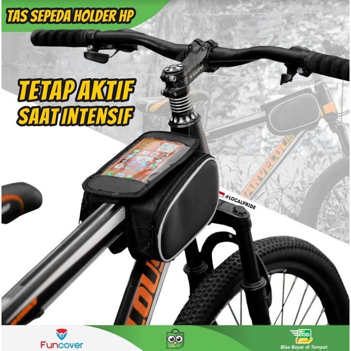 Eiger Bag'S - Tas Sepeda Touchscreen Tas Stang Sepeda Lipat Mtb Universal