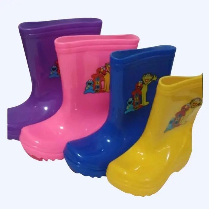 Bata Tomkins - Sepatu Boots Anak Balita Perempuan / Laki Laki Sepatu Hujan Cewek Cowok Tahan Air 4 5