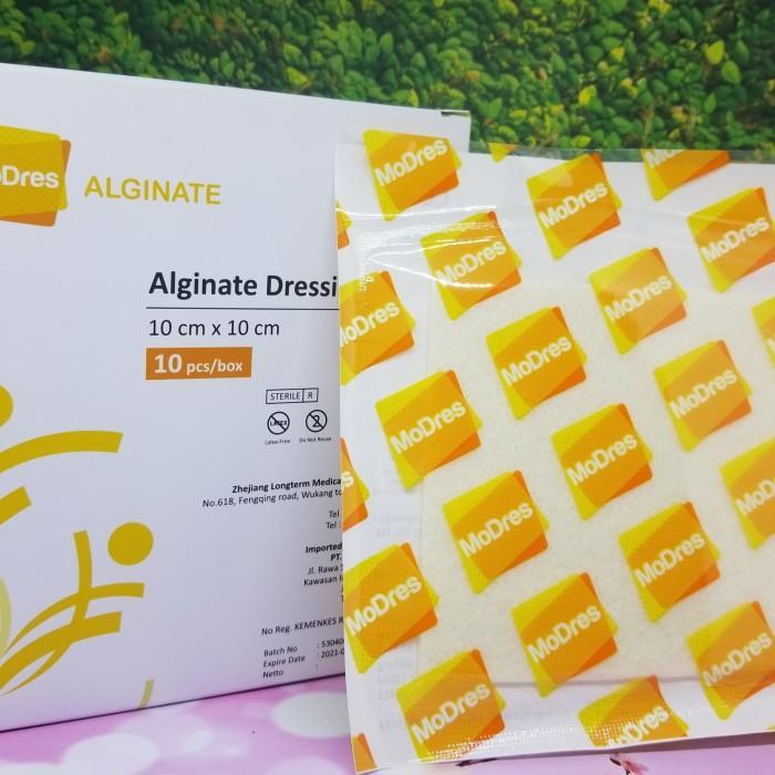 MODRES ALGINATE DRESSING MODERN PENYERAP EKSUDAT 10X10CM