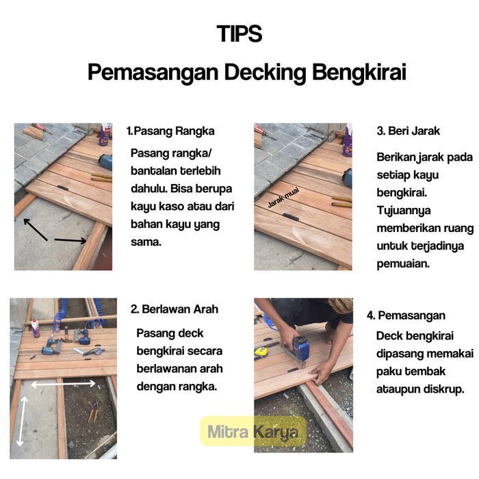 kayu ulin asli kalimantan_Lantai Kayu