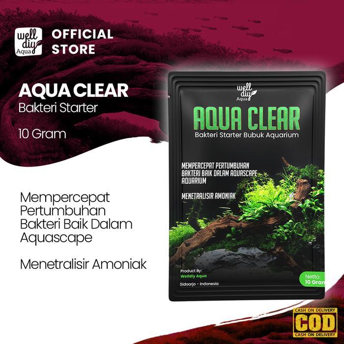 Bakteri Starter Aquascape Aquarium Kolam Welldiy - 10gr Bakteri Starter