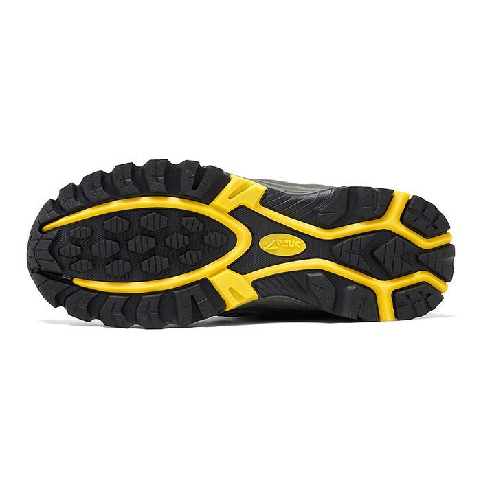 SEPATU GUNUNG PRIA SNTA 500 GREEN YELLOW SNTA HIKING SHOES
