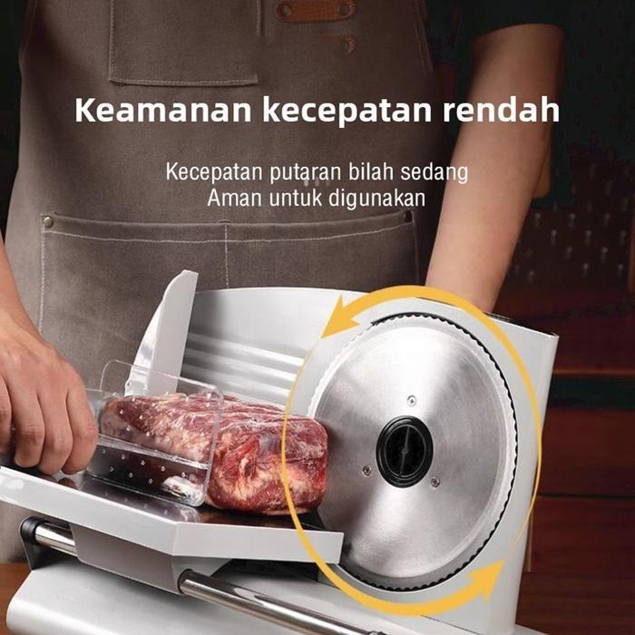 Meat Slicer Otomatis Sayuran Pemotong Daging Beku Mesin Pengiris Pemotong Daging Otomatis Food