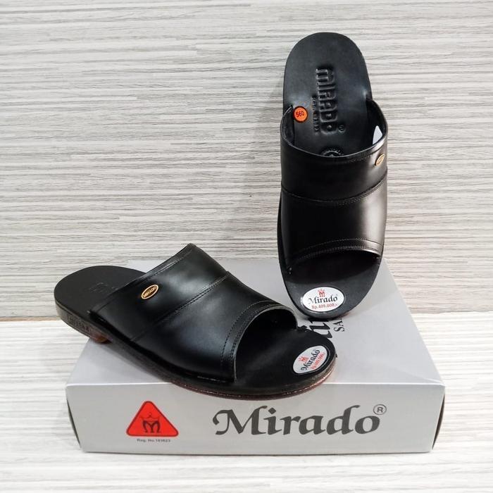 Ada Mirado Sandal Mirado Kokop Kulit Asli Sandal Selop Pria Premium Anti Slip Nyaman Untuk Orang Tua