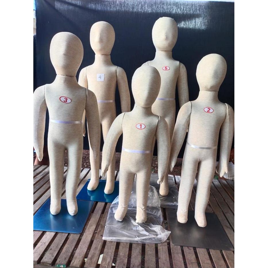 Manekin Patung Full Body Busa Anak 1Th-5Th