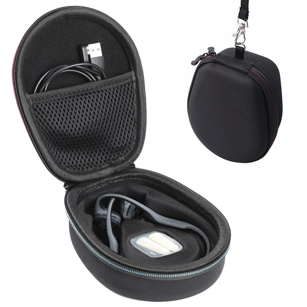 Eva Hard Storage Bag For Aftershokz Openrun/Trekz Air/Titanium Bone Conduction Headphones Case