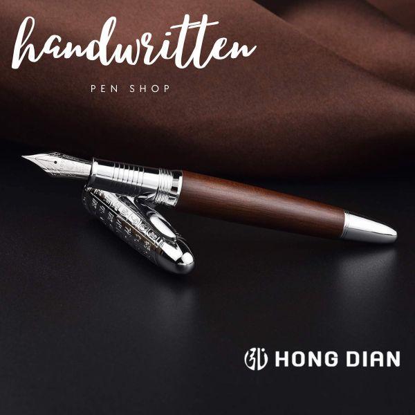 Hongdian 6016 Cartridge & Converter Fountain Pen / Pulpen Pena