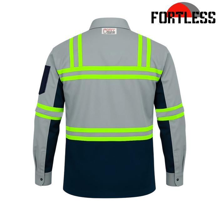 SAFETY Kemeja Safety 2 Kombinasi Warna - Kemeja Wearpack Safety Kombinasi Warna - Kemeja Safety