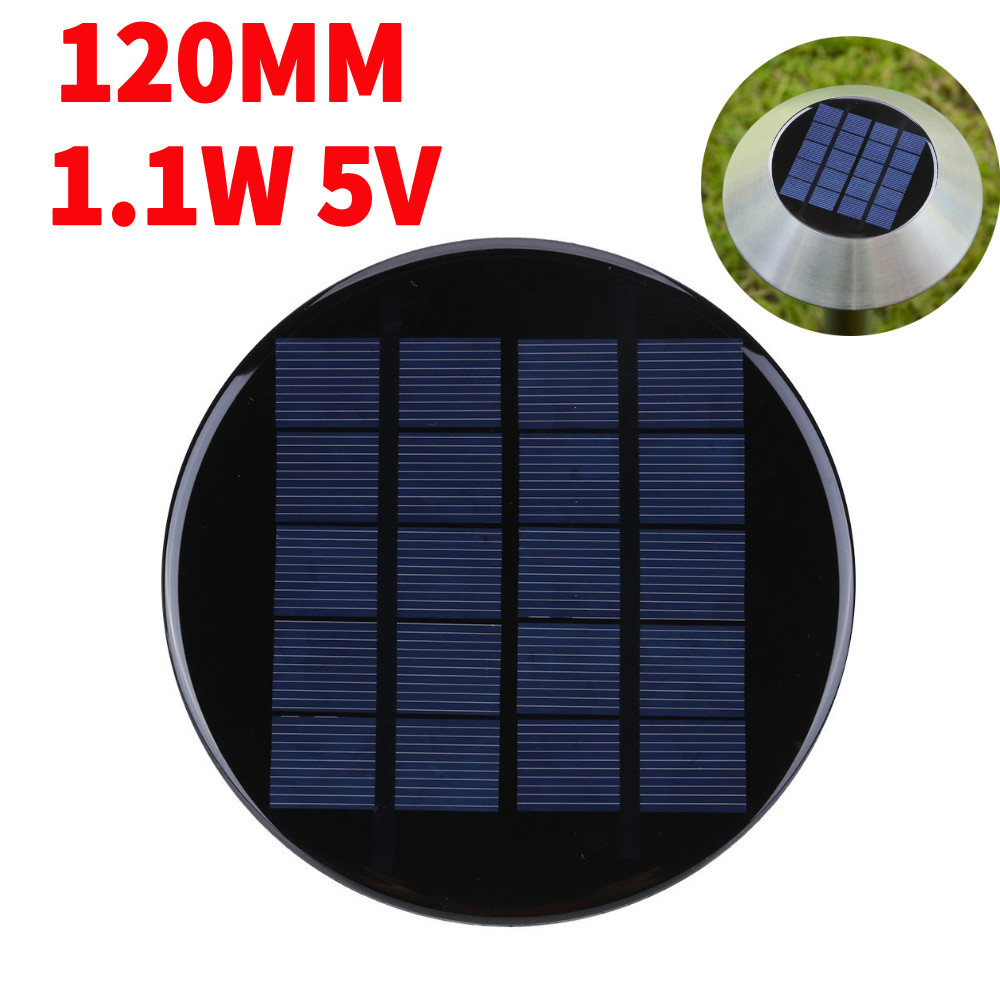 120MM Mini Solar Panel 1.1W 5V Portable Solar Cell Panel Phone Power Bank DIY Solar Toy Solar Cell