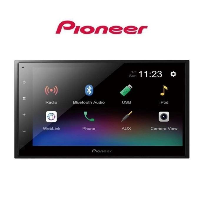 Pioneer Dmh-A345Bt / A345Bt Double Din Head Unit 6.8" Weblink Cast Pasti Ori