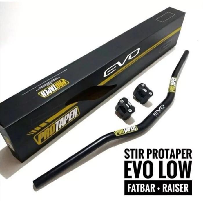 Stang / Stir Fatbar Protaper Evo Low Set Raiser + Busa Palang Stang + Handgrip Protaper Crf 150L Klx