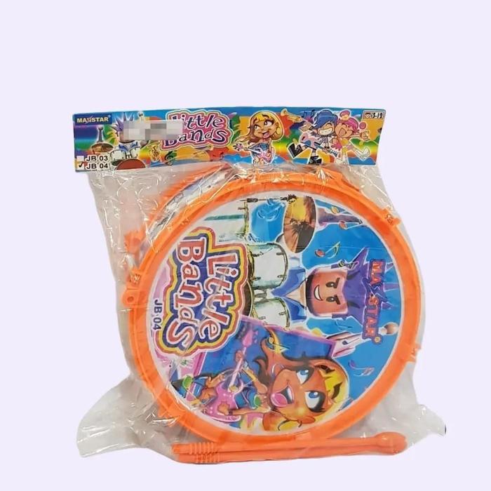 Mainan drum musik karakter transparan mainan musik drum musik edukasi musik anak anak Toys
