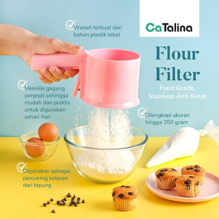 Catalina Saringan Ayakan Tepung Flour Filter