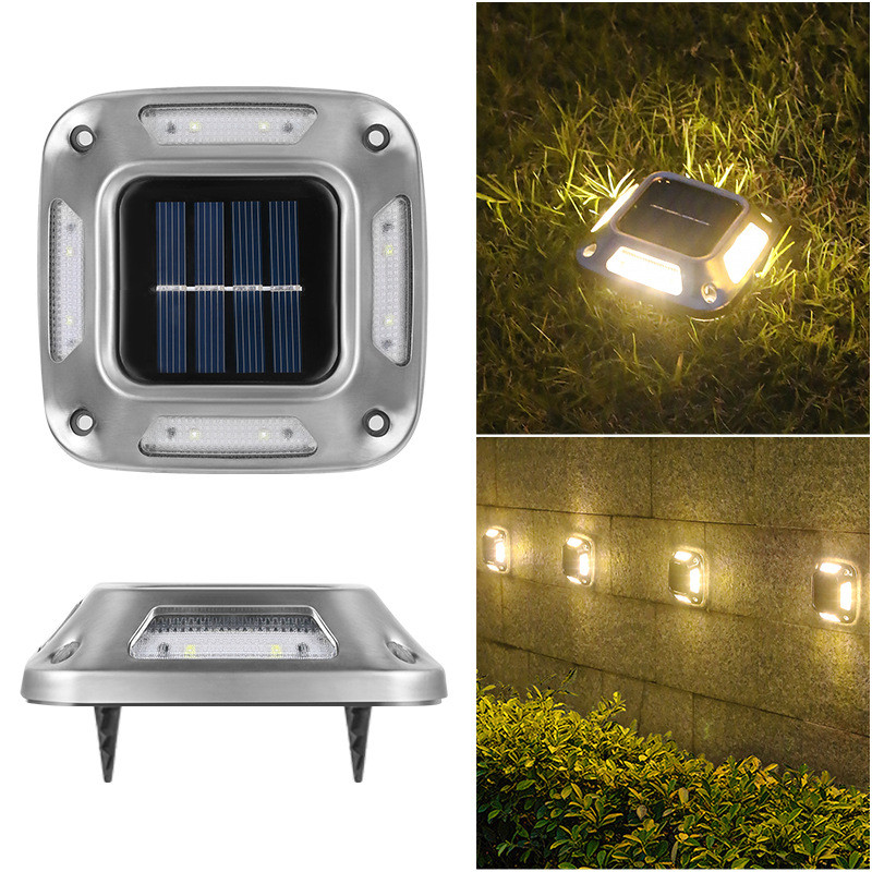 Solar Ground Light Solar Light Waterproof Warm Light Solar Garden Lamp Outdoor Courtyards Drway