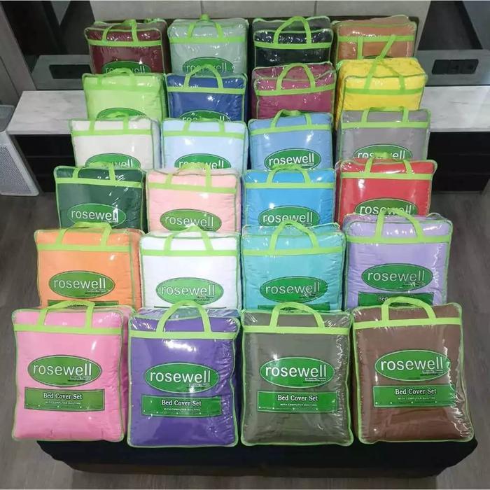Bedcover Only Rosewell Polos 220X220 Jumbo - Tanpa Sprei
