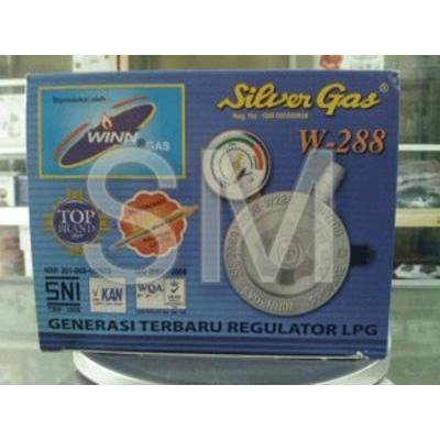 Regulator gas LPG Elpiji Silver Gas Winn Gas W-288