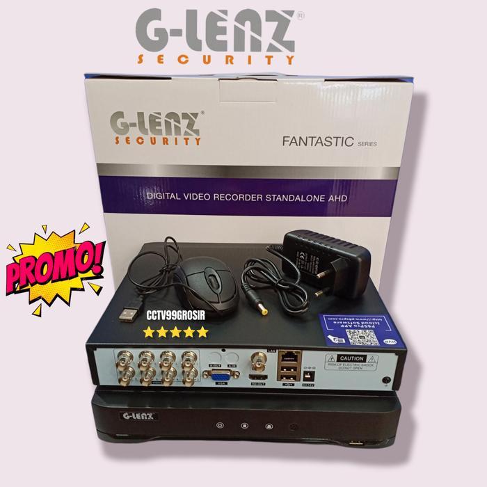 Dvr Glenz 5Mp 8Ch Full Hd 2560P