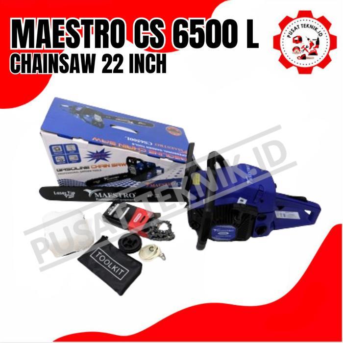 Chainsaw Maestro CS6500L/Gergaji Kayu Chainsaw Maestro Laser Kuat No.1