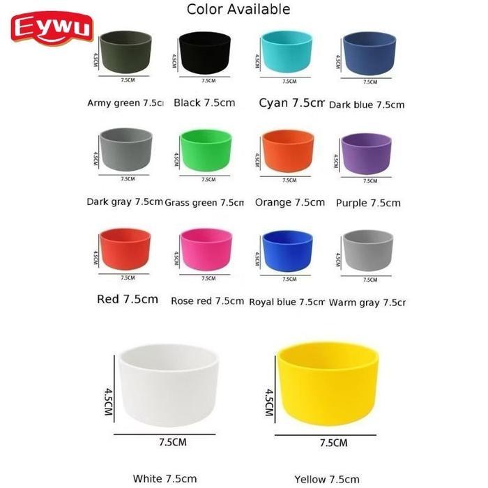 Eywu BUMPER TINGGI DIAMETER 7.5CM 8CM 8.5CM / Bumper Pelindung Botol / Pelindung botol ANTI SLIP /
