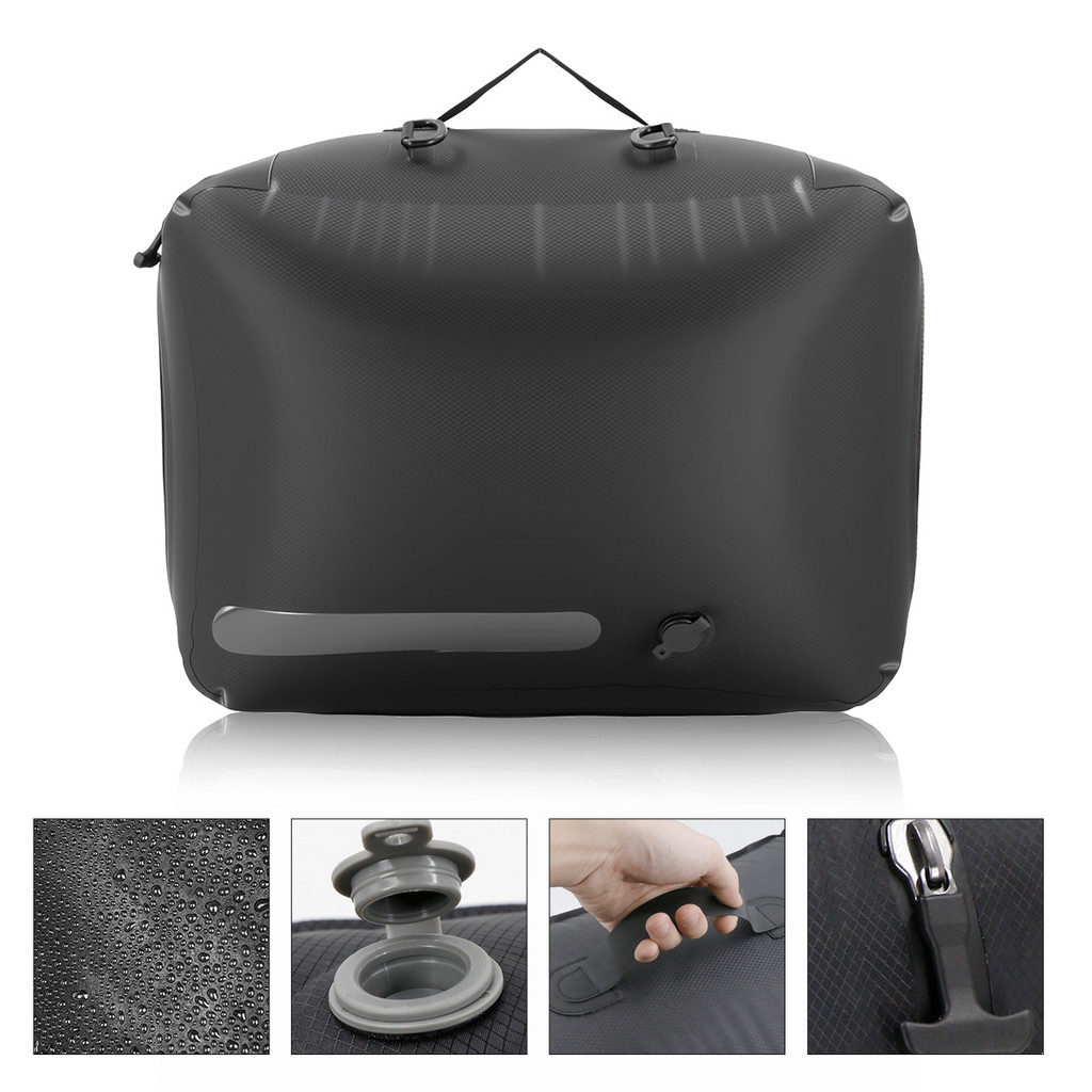 TPU Vacuum Bag, Reusable Vacuum Compression Bag, Waterproof Luggage Vacuum Storage Bag for Suitcase