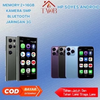 TAOB hp mini android Soyes Mini Phone ram 2/16G jaringan 3G