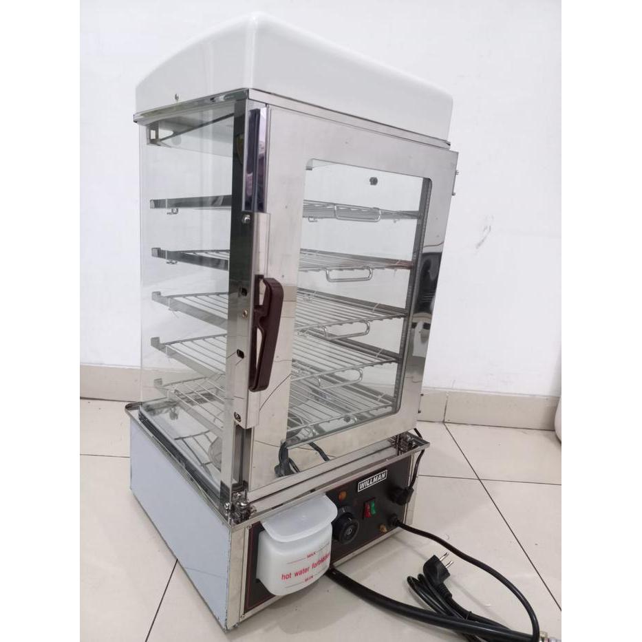 Food Steamer Mesin Kukus Penghangat Dimsum Bakpao Listrik