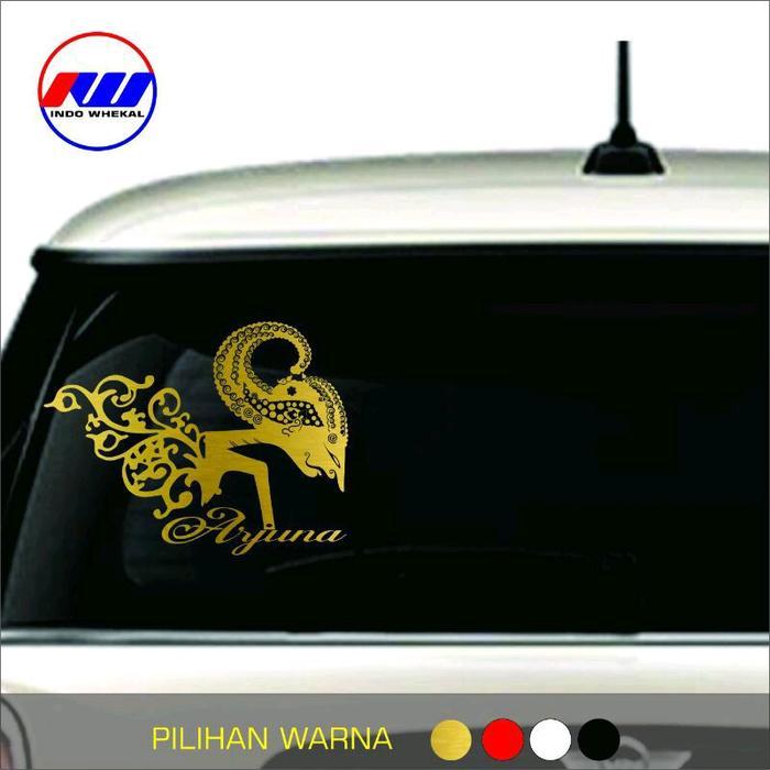 STIKER CUTTING STICKER WAYANG ARJUNA