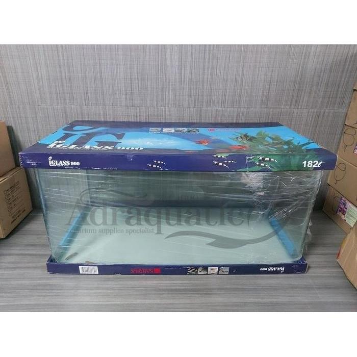 AQUARIUM BENDING IGLASS 900 KANDILA 182L 90X45X45CM
