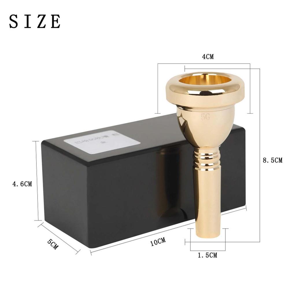 Professonal Trombone Mouthpiece Alto Trombone Mouthpiece Performance Accessory