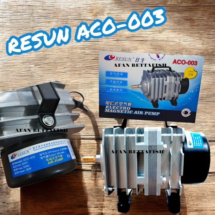 Resun Aco-003 Pompa Udara Aerator Blower Air Compressor Resun Aco 003