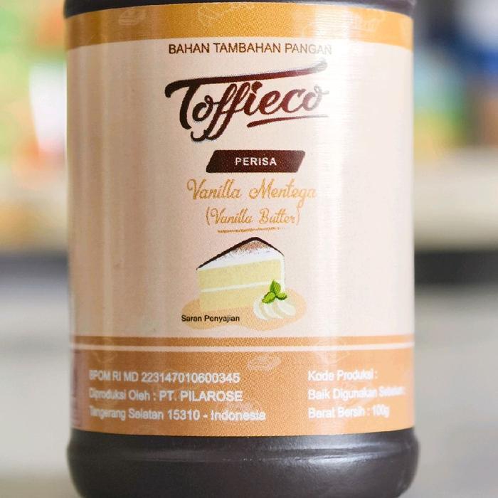 Toffieco Vanilla Butter 100Gr / Pasta Vanilla Toffieco 100Gr